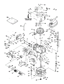 Engine parts for Craftsman Lawn & Garden Engine 143384032 from AppliancePartsPros.com