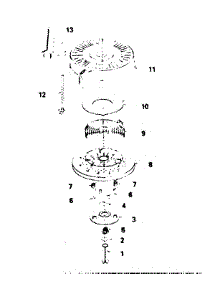 Rewind Starter No. 590621 parts for Craftsman Lawn & Garden Engine 143384032 from AppliancePartsPros.com