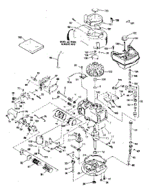 Engine parts for Craftsman Lawn & Garden Engine 143384042 from AppliancePartsPros.com