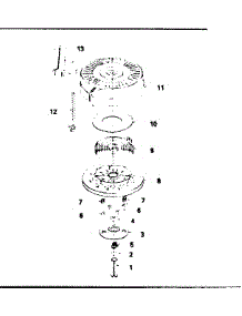 Rewind Starter No. 590621 parts for Craftsman Lawn & Garden Engine 143384042 from AppliancePartsPros.com
