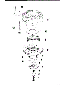 Rewind Starter No. 590621 parts for Craftsman Lawn & Garden Engine 143384052 from AppliancePartsPros.com