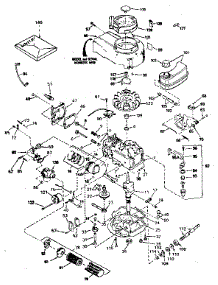 Engine parts for Craftsman Lawn & Garden Engine 143384082 from AppliancePartsPros.com