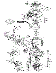 Engine parts for Craftsman Lawn & Garden Engine 143384142 from AppliancePartsPros.com