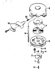 Rewind Starter No. 590420A parts for Craftsman Lawn & Garden Engine 143384152 from AppliancePartsPros.com