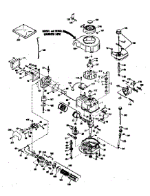 Engine parts for Craftsman Lawn & Garden Engine 143384162 from AppliancePartsPros.com