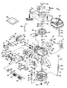 Engine parts for Craftsman Lawn & Garden Engine 143384172 from AppliancePartsPros.com