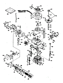 Engine parts for Craftsman Lawn & Garden Engine 143384192 from AppliancePartsPros.com