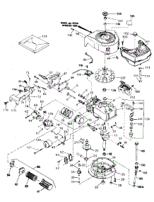 Replacement Parts parts for Craftsman Lawn & Garden Engine 143384292 from AppliancePartsPros.com