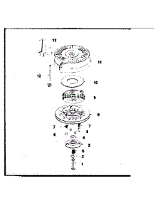 Rewind Starter No. 590621 parts for Craftsman Lawn & Garden Engine 143384322 from AppliancePartsPros.com