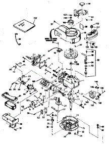 Engine parts for Craftsman Lawn & Garden Engine 143384392 from AppliancePartsPros.com