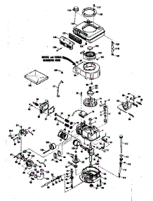 Engine parts for Craftsman Lawn & Garden Engine 143384422 from AppliancePartsPros.com