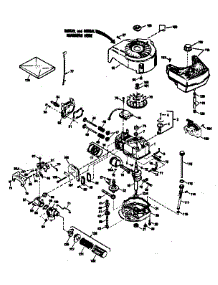 Engine parts for Craftsman Lawn & Garden Engine 143384492 from AppliancePartsPros.com