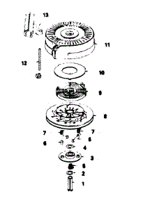 Rewind Starter parts for Craftsman Lawn & Garden Engine 143384552 from AppliancePartsPros.com
