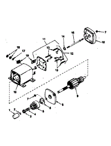 Starter Motor parts for Craftsman Lawn & Garden Engine 143386132 from AppliancePartsPros.com