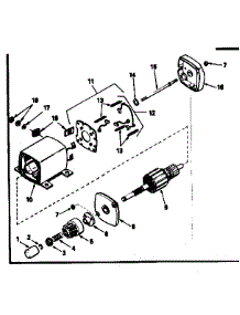 Starter Motor parts for Craftsman Lawn & Garden Engine 143386162 from AppliancePartsPros.com