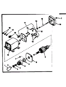 Starter Motor parts for Craftsman Lawn & Garden Engine 143386172 from AppliancePartsPros.com