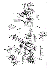 Engine parts for Craftsman Lawn & Garden Engine 1433884412 from AppliancePartsPros.com