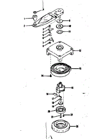 Self Starter parts for Craftsman Lawn & Garden Engine 14339251 from AppliancePartsPros.com