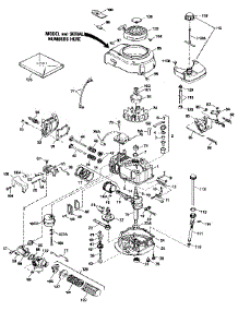 Replacement Parts parts for Craftsman Lawn & Garden Engine 143394062 from AppliancePartsPros.com