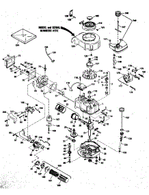 Replacement Parts parts for Craftsman Lawn & Garden Engine 143394112 from AppliancePartsPros.com