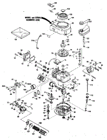 Replacement Parts parts for Craftsman Lawn & Garden Engine 143394122 from AppliancePartsPros.com
