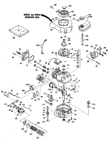 Replacement Parts parts for Craftsman Lawn & Garden Engine 143394152 from AppliancePartsPros.com