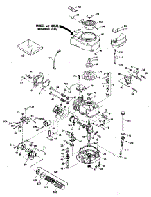 Replacement Parts parts for Craftsman Lawn & Garden Engine 143394242 from AppliancePartsPros.com