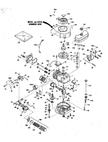 Replacement Parts parts for Craftsman Lawn & Garden Engine 143394302 from AppliancePartsPros.com