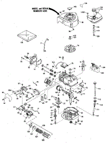 Replacement Parts parts for Craftsman Lawn & Garden Engine 143394392 from AppliancePartsPros.com