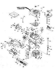 Replacement Parts parts for Craftsman Lawn & Garden Engine 143394412 from AppliancePartsPros.com
