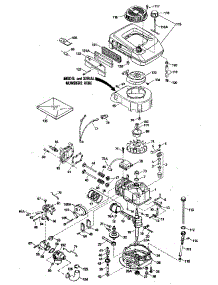 Replacement Parts parts for Craftsman Lawn & Garden Engine 143394512 from AppliancePartsPros.com