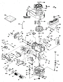 Replacement Parts parts for Craftsman Lawn & Garden Engine 143395012 from AppliancePartsPros.com