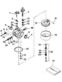 Replacement Parts parts for Craftsman Lawn & Garden Engine 143396032 from AppliancePartsPros.com