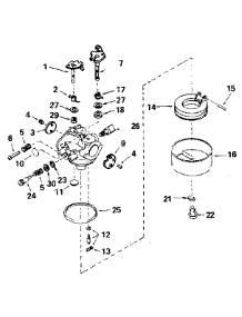 Replacement Parts parts for Craftsman Lawn & Garden Engine 143396042 from AppliancePartsPros.com