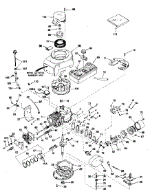 Replacement Parts parts for Craftsman Lawn & Garden Engine 143396102 from AppliancePartsPros.com