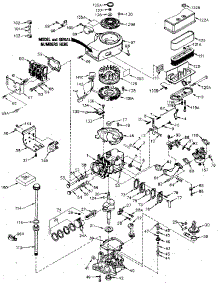 Replacement Parts parts for Craftsman Lawn & Garden Engine 143396122 from AppliancePartsPros.com