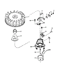 Magneto (Wico Fw-2617) parts for Craftsman Lawn & Garden Engine 14340250 from AppliancePartsPros.com