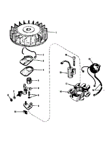 Magneto (Phelon F-3220-H) parts for Craftsman Lawn & Garden Engine 14340250 from AppliancePartsPros.com