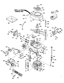 Replacement Parts parts for Craftsman Lawn & Garden Engine 143404022 from AppliancePartsPros.com