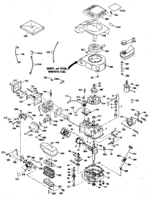 Replacement Parts parts for Craftsman Lawn & Garden Engine 143404112 from AppliancePartsPros.com