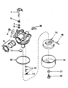 Replacement Parts parts for Craftsman Lawn & Garden Engine 143404112 from AppliancePartsPros.com