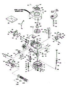 Replacement Parts parts for Craftsman Lawn & Garden Engine 143404162 from AppliancePartsPros.com