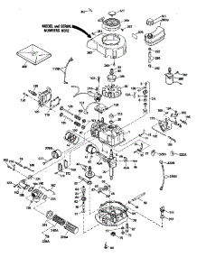 Replacement Parts parts for Craftsman Lawn & Garden Engine 143404172 from AppliancePartsPros.com