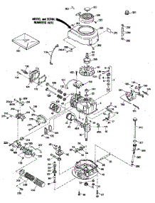 Replacement Parts parts for Craftsman Lawn & Garden Engine 143404472 from AppliancePartsPros.com