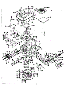 Basic Engine parts for Craftsman Lawn & Garden Engine 14340600 from AppliancePartsPros.com