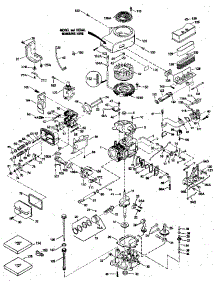 Replacement Parts parts for Craftsman Lawn & Garden Engine 143406072 from AppliancePartsPros.com