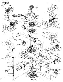 Replacement Parts parts for Craftsman Lawn & Garden Engine 143406102 from AppliancePartsPros.com