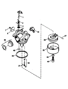 Replacement Parts parts for Craftsman Lawn & Garden Engine 143414162 from AppliancePartsPros.com