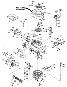 Replacement Parts parts for Craftsman Lawn & Garden Engine 143414242 from AppliancePartsPros.com