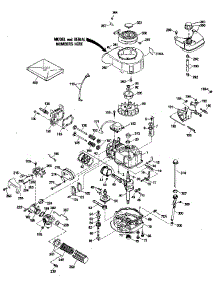 Replacement Parts parts for Craftsman Lawn & Garden Engine 143414262 from AppliancePartsPros.com